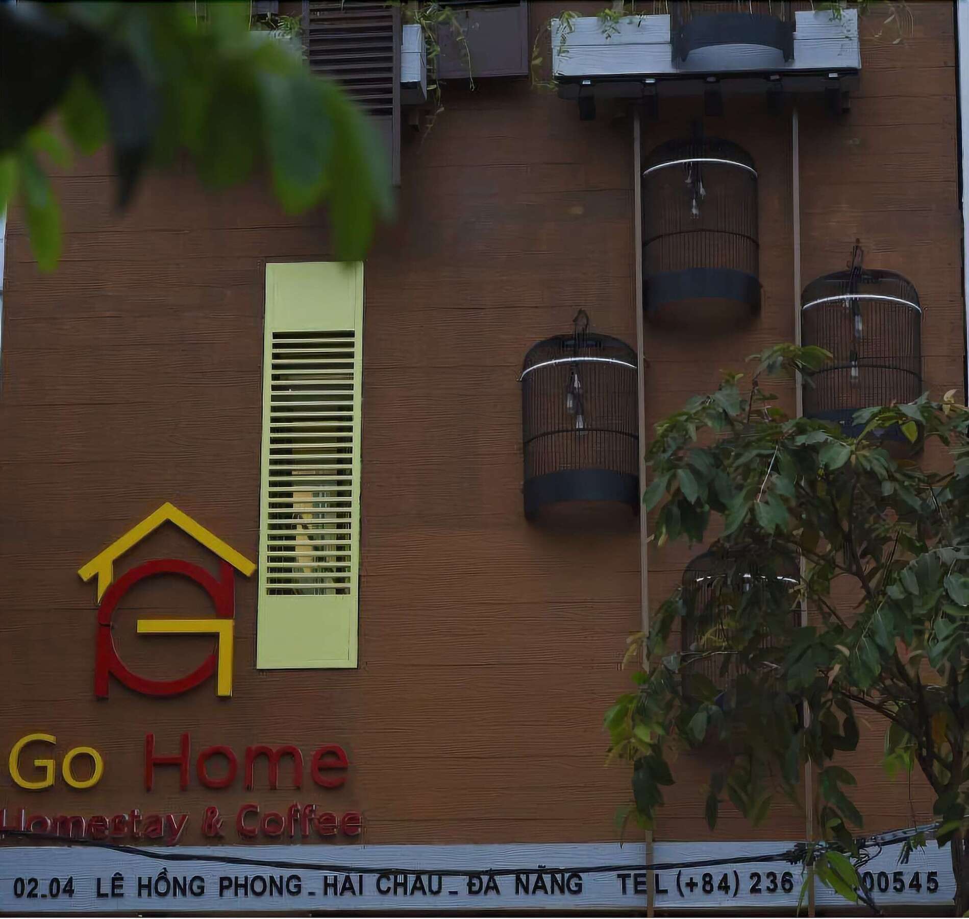 Go Home Homestay & Coffee ダナン市 エクステリア 写真